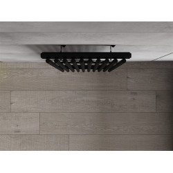 Mexen Tulsa  Art  decor radiátor 1600 x 420 mm, 613 W, fekete - W219-1600-420-00-70 Dekor radiátor