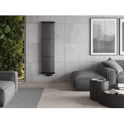 Mexen Tulsa  Art  decor radiátor 1600 x 420 mm, 613 W, fekete - W219-1600-420-00-70 Dekor radiátor