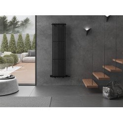 Mexen Tulsa  Art  decor radiátor 1600 x 420 mm, 613 W, fekete - W219-1600-420-00-70 Dekor radiátor