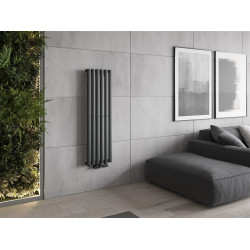 Mexen Oregon  Art  decor radiátor 1200 x 360 mm, 417 W, antracit - W202-1200-350-00-66 Dekor radiátor Dekor radiátor Mexen