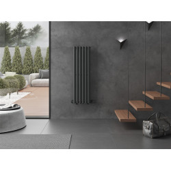 Mexen Oregon  Art  decor radiátor 1200 x 360 mm, 417 W, antracit - W202-1200-350-00-66 Dekor radiátor