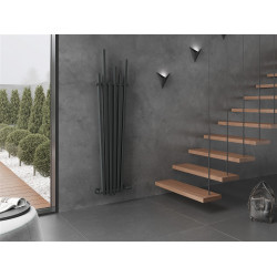 Mexen Omaha  Art  decor radiátor 1800 x 420 mm, 655 W, antracit - W208-1800-420-00-66 Dekor radiátor
