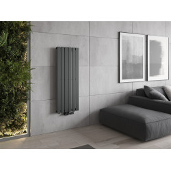 Mexen Boston  Art  decor radiátor 1200 x 452 mm, 611 W, antracit - W213-1200-452-00-66 Dekor radiátor Dekor radiátor Mexen