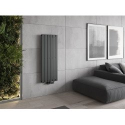 Mexen Boston  Art  decor radiátor 1200 x 452 mm, 611 W, antracit - W213-1200-452-00-66 Dekor radiátor Dekor radiátor Mexen