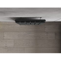 Mexen Boston  Art  decor radiátor 1200 x 452 mm, 611 W, antracit - W213-1200-452-00-66 Dekor radiátor