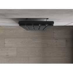 Mexen Boston  Art  decor radiátor 1800 x 376 mm, 740 W, antracit - W213-1800-376-01-66 Dekor radiátor