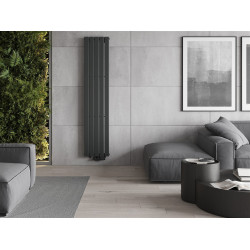Mexen Boston  Art  decor radiátor 1800 x 376 mm, 740 W, antracit - W213-1800-376-01-66 Dekor radiátor