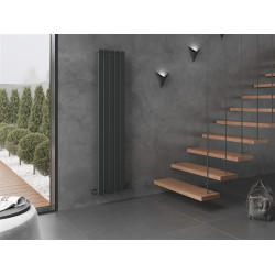 Mexen Boston  Art  decor radiátor 1800 x 376 mm, 740 W, antracit - W213-1800-376-01-66 Dekor radiátor