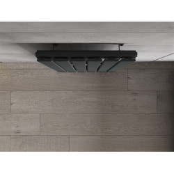 Mexen Boston  Art  decor radiátor 1800 x 452 mm, 888 W, antracit - W213-1800-452-00-66 Dekor radiátor