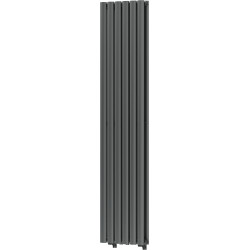 Mexen Dallas  Art  decor radiátor 1600 x 360 mm, 1039 W, antracit - W214-1600-360-00-66 Dekor radiátor Dekor radiátor Mexen
