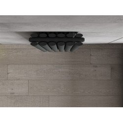 Mexen Dallas  Art  decor radiátor 1600 x 360 mm, 1039 W, antracit - W214-1600-360-00-66 Dekor radiátor