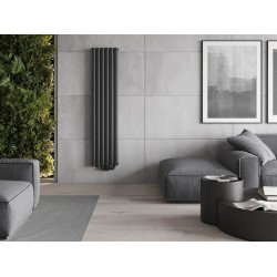 Mexen Dallas  Art  decor radiátor 1600 x 360 mm, 1039 W, antracit - W214-1600-360-00-66 Dekor radiátor