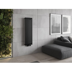 Mexen Nevada  Art  decor radiátor 1200 x 360 mm, 483 W, fekete - W201-1200-360-00-70 Dekor radiátor Dekor radiátor Mexen