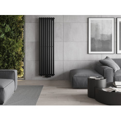 Mexen Nevada  Art  decor radiátor 1800 x 480 mm, 940 W, fekete - W201-1800-480-00-70 Dekor radiátor