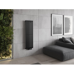 Mexen Oregon  Art  decor radiátor 1200 x 360 mm, 417 W, fekete - W202-1200-350-00-70 Dekor radiátor