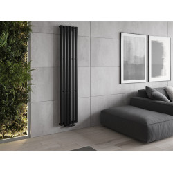 Mexen Oregon  Art  decor radiátor 1800 x 360 mm, 604 W, fekete - W202-1800-350-00-70 Dekor radiátor Dekor radiátor Mexen