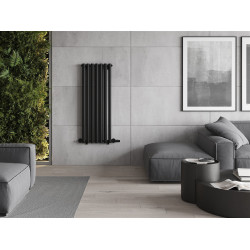 Mexen Texas  Art  decor radiátor 1200 x 460 mm, 502 W, fekete - W203-1200-460-00-70 Dekor radiátor