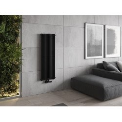 Mexen Kansas  Art  decor radiátor 1200 x 420 mm, 975 W, fekete - W204-1200-420-00-70 Dekor radiátor Dekor radiátor Mexen