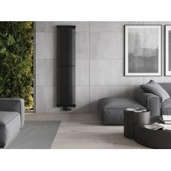 Mexen Kansas  Art  decor radiátor 1800 x 420 mm, 1441 W, fekete - W204-1800-420-00-70 Dekor radiátor