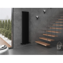 Mexen Kansas  Art  decor radiátor 1800 x 420 mm, 1441 W, fekete - W204-1800-420-00-70 Dekor radiátor