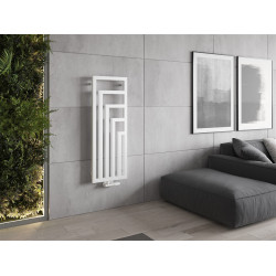 Mexen Alaska  Art  decor radiátor 1216 x 440 mm, 549 W, fehér - W205-1216-440-00-20 Dekor radiátor Dekor radiátor Mexen