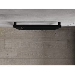 Mexen Floryda  Art  decor radiátor 1080 x 600 mm, 358 W, fekete - W206-1080-600-00-70 Dekor radiátor