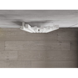 Mexen Omaha  Art  decor radiátor 1800 x 420 mm, 655 W, fehér - W208-1800-420-00-20 Dekor radiátor