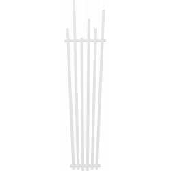 Mexen Omaha  Art  decor radiátor 1800 x 420 mm, 655 W, fehér - W208-1800-420-00-20 Dekor radiátor