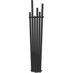 Mexen Omaha  Art  decor radiátor 1800 x 420 mm, 655 W, fekete - W208-1800-420-00-70 Dekor radiátor Dekor radiátor Mexen