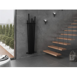 Mexen Omaha  Art  decor radiátor 1800 x 420 mm, 655 W, fekete - W208-1800-420-00-70 Dekor radiátor