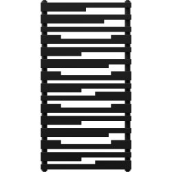 Mexen Provo  Art  decor radiátor 1125 x 600 mm, 799 W, fekete - W209-1125-600-00-70 Dekor radiátor