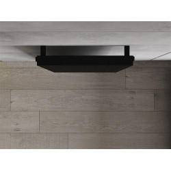 Mexen Topeka  Art  decor radiátor 1400 x 480 mm, 995 W, fekete - W210-1400-480-00-70 Dekor radiátor