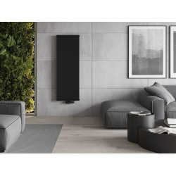 Mexen Topeka  Art  decor radiátor 1400 x 480 mm, 995 W, fekete - W210-1400-480-00-70 Dekor radiátor