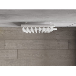 Mexen Atlanta  Art  decor radiátor 1200 x 405 mm, 646 W, fehér - W211-1200-405-00-20 Dekor radiátor