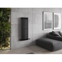Mexen Atlanta  Art  decor radiátor 1200 x 405 mm, 646 W, fekete - W211-1200-405-00-70 Dekor radiátor Dekor radiátor Mexen