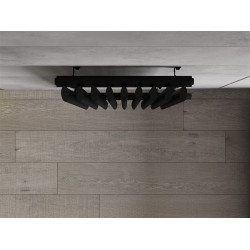 Mexen Atlanta  Art  decor radiátor 1500 x 460 mm, 894 W, fekete - W211-1500-460-00-70 Dekor radiátor