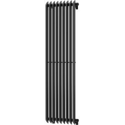 Mexen Atlanta  Art  decor radiátor 1500 x 460 mm, 894 W, fekete - W211-1500-460-00-70 Dekor radiátor Dekor radiátor Mexen