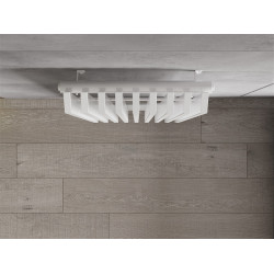 Mexen Aurora  Art  decor radiátor 1800 x 450 mm, 1347 W, fehér - W212-1800-450-00-20 Dekor radiátor