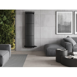 Mexen Aurora  Art  decor radiátor 1800 x 450 mm, 1347 W, fekete - W212-1800-450-00-70 Dekor radiátor