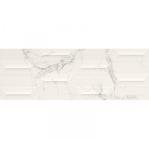 ADONIS WHITE DECOFON  csempe 30x90, 1,62 M2/ BOX, CAL I, 105,30MP/PAL Bien Adonis