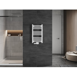 Mexen Mars Fürdöszobai radiátor 700 x 400 mm, 238 W, fehér - W110-0700-400-00-20 Törölközö száritó radiátor Törölközö száritó radiátor Fürdöszobai radiátor