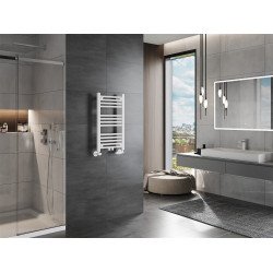 Mexen Mars Fürdöszobai radiátor 700 x 400 mm, 238 W, fehér - W110-0700-400-00-20 Törölközö száritó radiátor Törölközö száritó radiátor Fürdöszobai radiátor