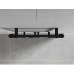 Mexen Mars Fürdöszobai radiátor 700 x 500 mm, 284 W, fekete - W110-0700-500-00-70 Törölközö száritó radiátor Törölközö száritó radiátor Fürdöszobai radiátor