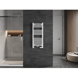 Mexen Mars Fürdöszobai radiátor 900 x 400 mm, 309 W, fehér - W110-0900-400-00-20 Törölközö száritó radiátor Törölközö száritó radiátor Fürdöszobai radiátor