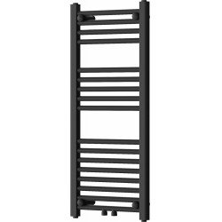 Mexen Mars Fürdöszobai radiátor 900 x 400 mm, 309 W, fekete - W110-0900-400-00-70 Törölközö száritó radiátor Törölközö száritó radiátor Fürdöszobai radiátor