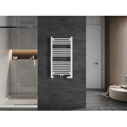 Mexen Mars Fürdöszobai radiátor 900 x 500 mm, 370 W, fehér - W110-0900-500-00-20 Törölközö száritó radiátor Törölközö száritó radiátor Fürdöszobai radiátor