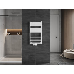 Mexen Mars Fürdöszobai radiátor 900 x 500 mm, 370 W, fehér - W110-0900-500-00-20 Törölközö száritó radiátor Törölközö száritó radiátor Fürdöszobai radiátor