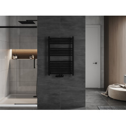 Mexen Mars Fürdöszobai radiátor 900 x 600 mm, 430 W, fekete - W110-0900-600-00-70 Törölközö száritó radiátor Törölközö száritó radiátor Fürdöszobai radiátor