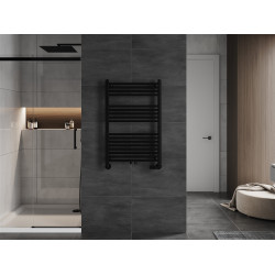 Mexen Mars Fürdöszobai radiátor 900 x 600 mm, 430 W, fekete - W110-0900-600-00-70 Törölközö száritó radiátor Törölközö száritó radiátor Fürdöszobai radiátor