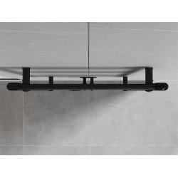 Mexen Mars Fürdöszobai radiátor 900 x 600 mm, 430 W, fekete - W110-0900-600-00-70 Törölközö száritó radiátor Törölközö száritó radiátor Fürdöszobai radiátor